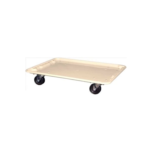Mfg Tray Molded Fiberglass Toteline Dolly 780638 for 25-1/4" x 18"x 10" Tote, White 7806385269 - main
